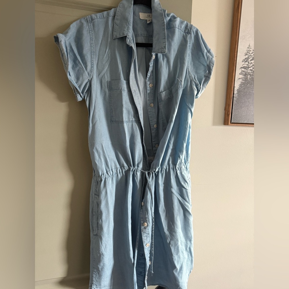Thread & Supply Denim Chambray Shirt Dress